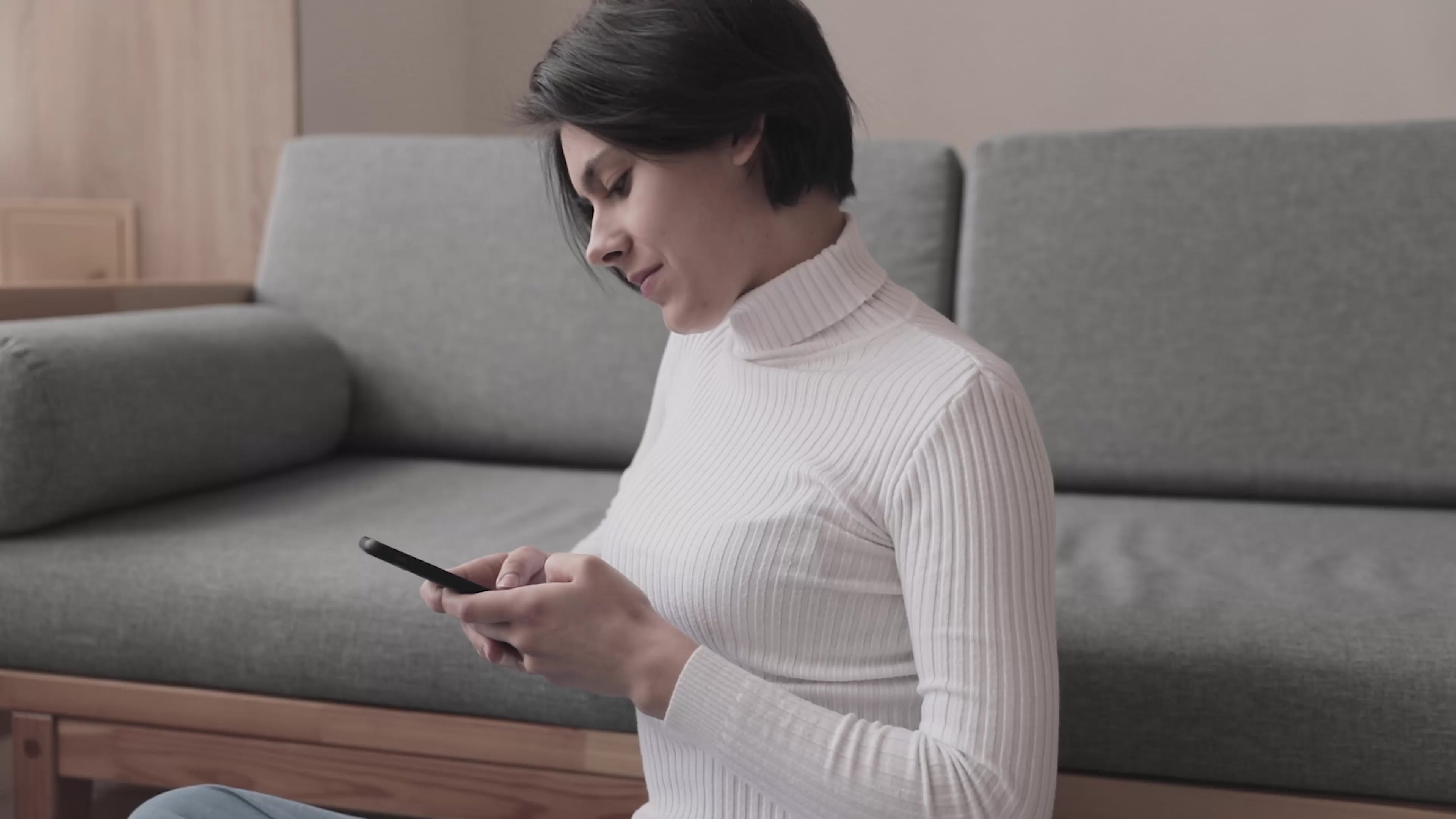 Ribbed Quarter-Zip Slim Knit Top